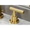 Kingston Brass FSC8923CML Manhattan Widespread Bathroom Faucet W/ Brass Pop-Up, Brass FSC8923CML - alternate 4